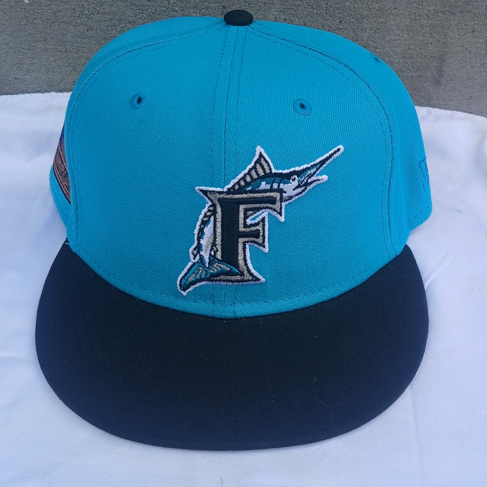 Miami Marlins Special Edition Teal and Black Baseball Cap